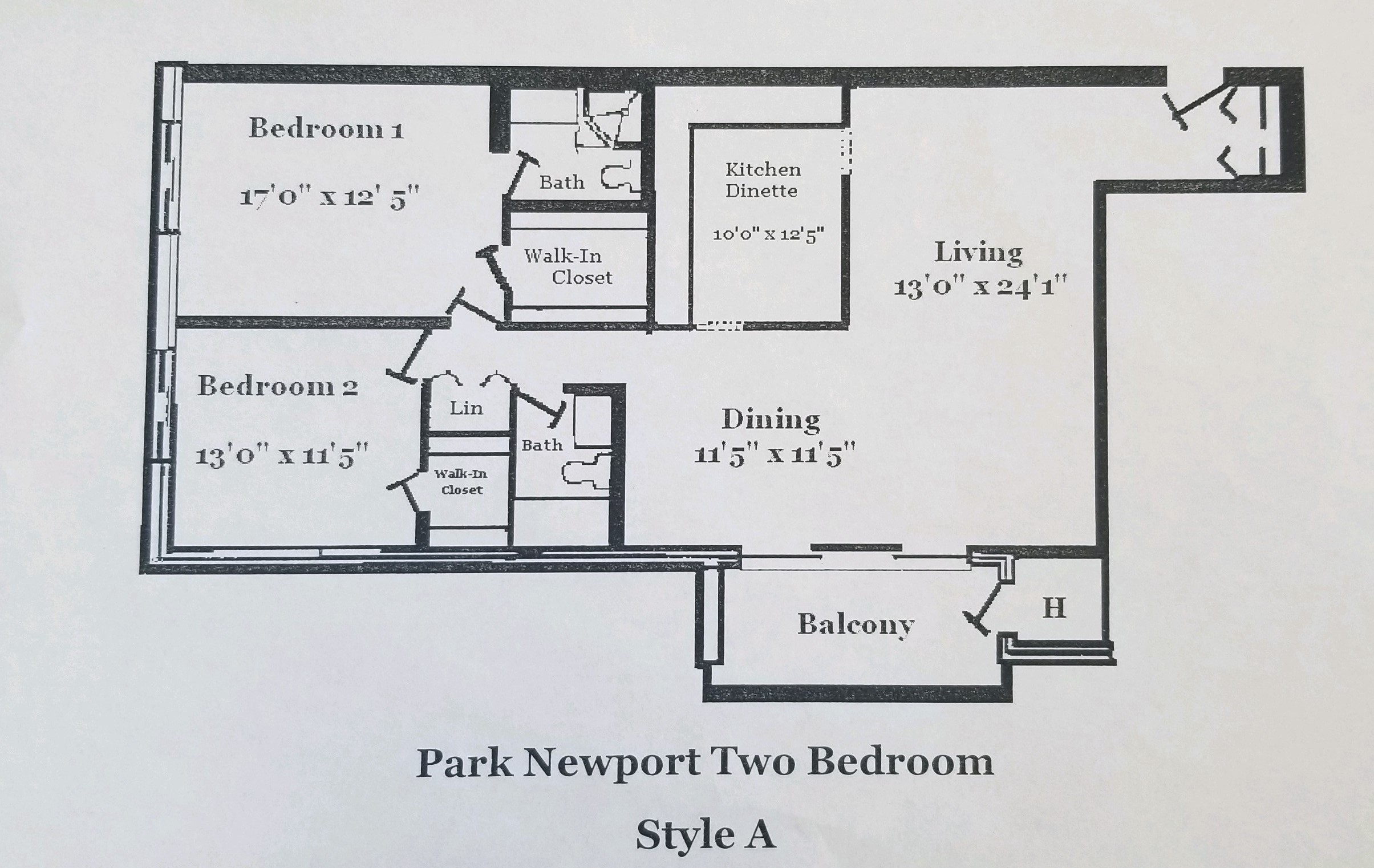 Floor Plans & Layouts Park Place Southern Management